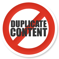 duplicate content - kopya içerik