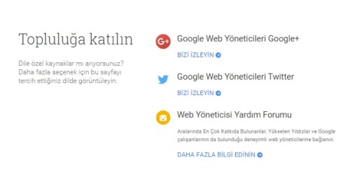 google webmasters connect